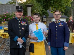 Hoch- und Deutschmeister zu Gast im Gasthof-Hotel zur Linde